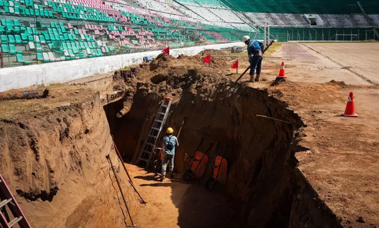 Debido al retraso de las obras en el estadio Tahuichi, la CONMEBOL retira la sede de Santa Cruz