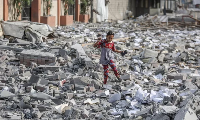Gaza destruida, se convirtió en la cárcel más grande del mundo a cielo abierto.