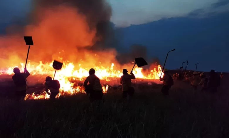 Ortiz advirtió que los incendios no tendrían un origen natural, sino que responderían a la acción deliberada de personas.