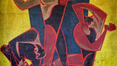 Oswaldo Guayasamín Ecuador, Homenaje al hombre latinoamericano, 1954