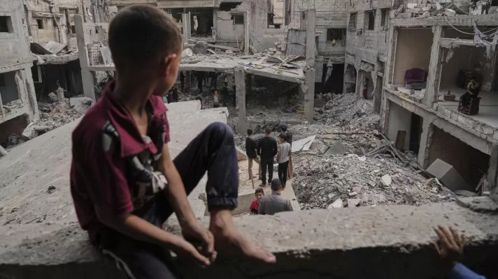Palestina, Gaza destruida
