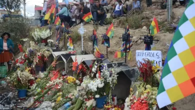Sacaba muertos