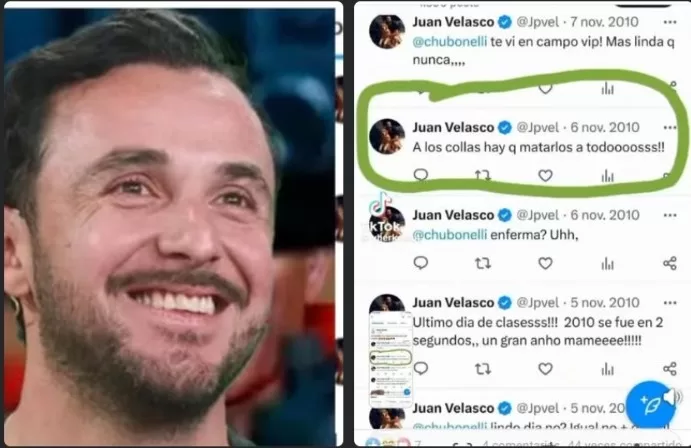 Tuits de JP Velasco