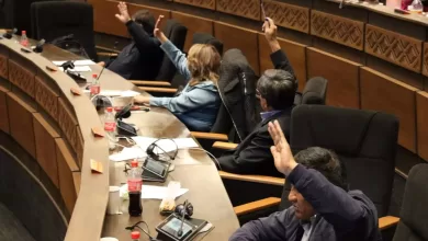 Legisladores en la sesión de la Cámara de Diputados del jueves.