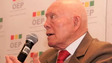 Presidente del Tribunal Supremo Electoral, Óscar Hassenteufel. Foto TSE