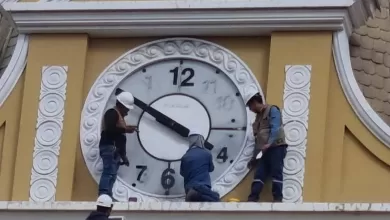 En el reloj del sur, las agujas tenian un sentido inverso