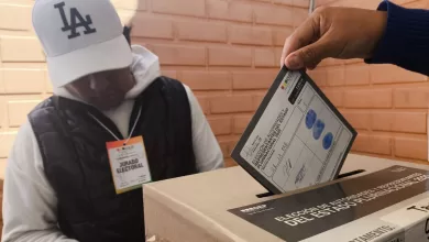 Mesa de votación en Tarija, elecciones generales 2025