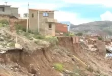 Casas caen en Cochabamba