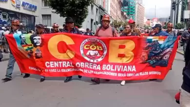 Movilización de la COB