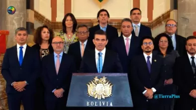 Rodrigo Paz y su gabinete