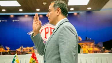 Yussef Akly Flores presidente ejecutivo de Yacimientos Petrolíferos Fiscales Bolivianos (YPFB Corporación).