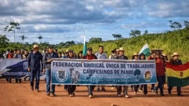 Marcha contra la Ley 157