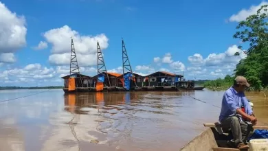 En Bolivia, el río Madre de Dios pide auxilio en la Amazonía, fue contaminado por la minería
