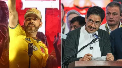 Adalberto de la Espriella e Iván Cepeda, candidatos presidenciales de Colombia.