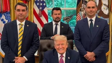 Con el presidente de la mayor potencia bélica y económica del mundo, que recibió al Senador Flavio Bolsonaro, candidato a la presidencia de Brasil