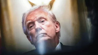 Donald J. Trump, durante una reunión del gabinete en la Casa Blanca. Crédito Samuel Corum Pool via CNP Zuma Press