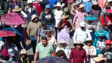 MASIVA CONCENTRACIÓN EN EL PUENTE PHANKURUMA KM 23 MUNICIPIO DE SIPE SIPE