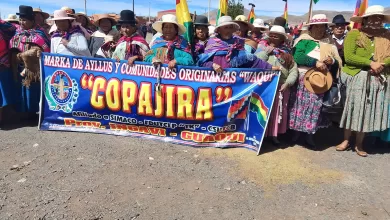 Organizaciones Sociales piden la renuncia de Rodrigo Paz