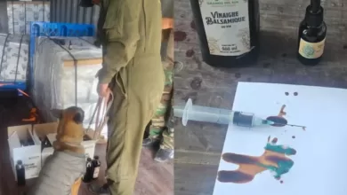 Frenan la salida de 1.643 botellas con cocaína líquida camuflada como vinagre