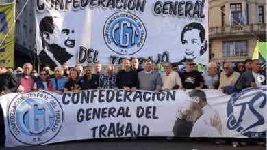 Paro general de 36 horas contra Milei