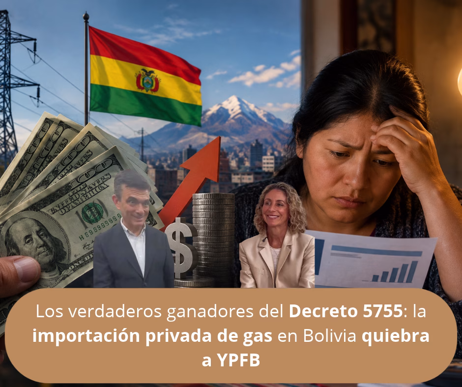 Todas las medidas ecomómicas del gobierno están empobreciendo a los bolivianos