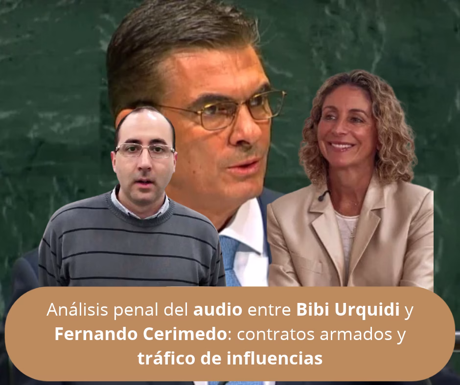 Un nuevo audio entre Bibi Urquidi y Fernando Cerimedo expuso una presunta estructura de coacción política